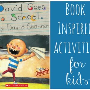 David Goes to School Activities {David Shannon Virtual Book Club for Kids Blog Hop}