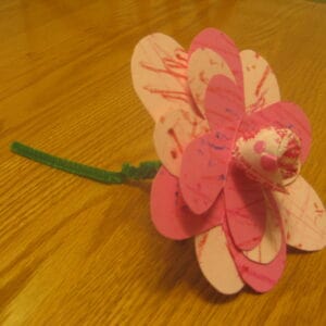 Lollipop Flower Valentines