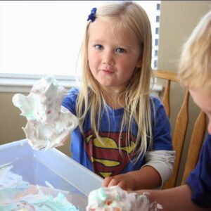 Sensory Play with LEGO Bricks