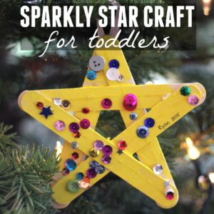 Sparkly Star Craft for Toddlers