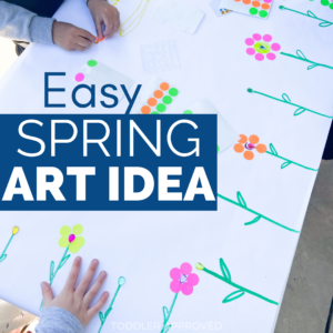Dot Sticker Spring Art Activity